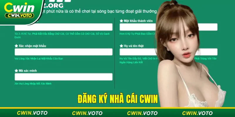 Trang chủ 556 Đăng ký tài khoản tại CWIN dễ dàng với 5 bước