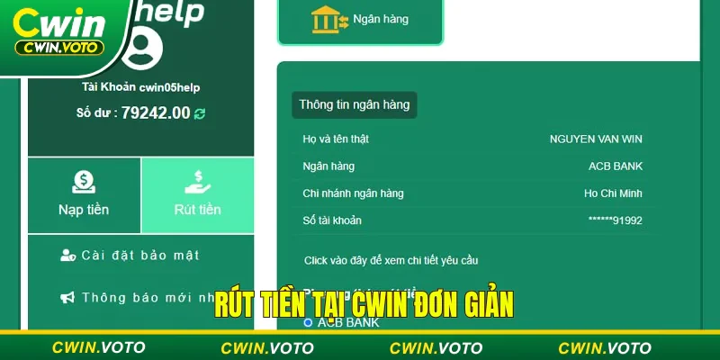 Trang chủ 557 Rút tiền đơn giản, nhanh chóng tại Cwin không lo gian lận