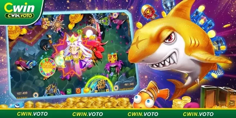 Câu Cá Vàng Tại CWin - Săn Cá Đổi Thưởng Siêu Hấp Dẫn