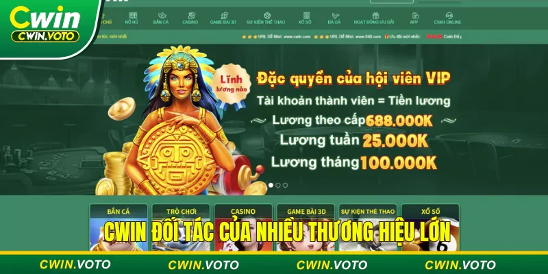 Trang chủ 553 CWIN là đối tác của nhiều thương hiệu lớn uy tín thế giới